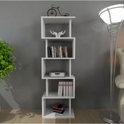 Resim Moonlife Moonlife Zero Dekoratif Kitaplık Beyaz 