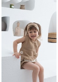 Resim Totzee Kimono Elbise Kumsal Beji 