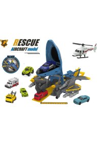 Resim Tufy Toys Dönüşen Nakliye ve Savaş Uçağı 