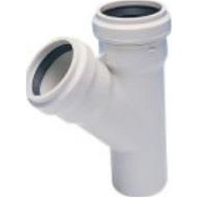 Resim Kalde 50X50 3.2 Pvc-U Tek Çatal (45 Derece) (438638375) 