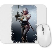 Resim Baskı Dükkanı Ciri E Geralt De Rivia Mouse Pad 