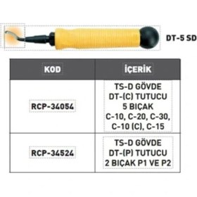 Resim Dt-52-Sd Raspa Seti 