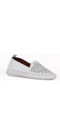 Resim Bueno Shoes Beyaz Deri Kadın Düz Babet 01WE1801 01WE1801 