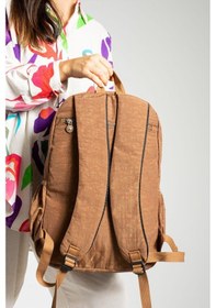 Resim Ultra Hafif Çok Cepli Su Geçirmez Sırt Çantası Unisex Taba Model: 571-1h - Taba 