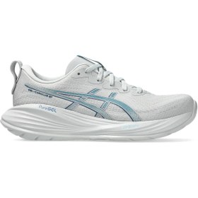 Resim Asics Gel-Cumulus 27 Kadın Beyaz Koşu Ayakkabısı 1012B772-020 