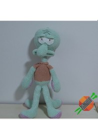 Resim Amigurumi Oyuncak Squidward 