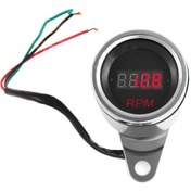 Resim Universal Motosiklet Kilometre Dijital Devir Saati 