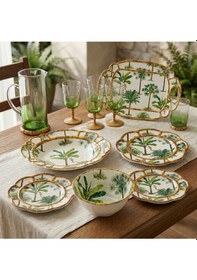 Resim Lucky Art Palma Melamin 25 Cm Salata Kasesi Dıo30020 Çok Renkli 