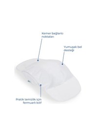 Resim Babyjem - Ana Kucağı Bel Desteği Havlu Beyaz 