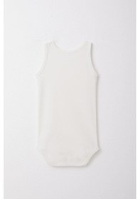 Resim Breeze Kız Bebek Çıtçıtlı Atlet Zıbın Body 9 Ay-3 Yaş, Ekru Ekru 