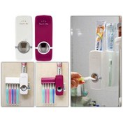 Resim FırsatVar 5'li Diş Fırçası Tutucu Pratik Otomatik Diş Macunu Sıkma Aleti 