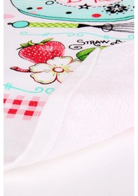 Resim Baveno Pamuk Baskılı Mutfak Kurulama Havlu - Peçete 50 x 70 Pembe 2'li 