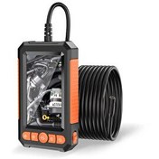 Resim Flagen Ekranlı Endoskop Kamera Çift Lensli Muayene Kamerası Boroskop 