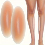 Resim Bir Çift Silikon Ayak Dizgi Düzeltici Pedler, Görünmez Kendinden Yapışkan, Hiposensitif, Dikişsiz Bükülebilir Ayak Şekli, Ultra İnce Kenar, Katı Renk, %100 Silikon, Kumaş Olmayan Malzemeler, Elde Yıkanabilir, Sütyen Aksesuarları İçin 