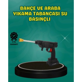 Resim 48V Şarjlı Basınçlı Yıkama Cihazı Köpük Hazneli 2025 Orijinal Model 