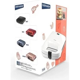 Resim 750 Watt Isınmaya Dayanıklı Mini Tost ve Izgara Makinesi 