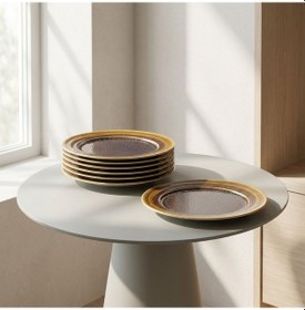 Resim Güral Güral 6 Adet 20 Cm Pasta Tabağı Reaktif Saura 137 Diğer 