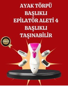 Resim shopwave Çok Amaçlı Kadın Bakım Seti Epilasyon ve Törpü 