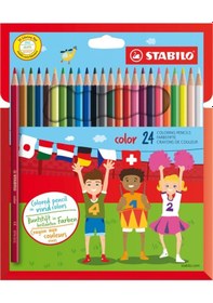 Resim Stabilo Kuru Boya Hartung 24 Renk 1924/77-01 