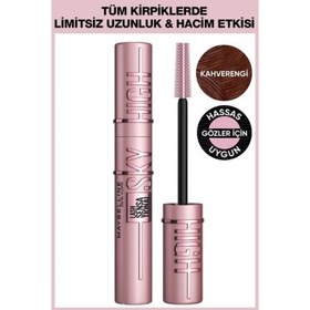 Resim Maybelline New York Lash Sensational Sky High Kahverengi Maskara 