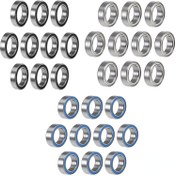 Resim 10/100 adet 6700ZZ 6700 2RS RS 6700-2RS Yüksek kaliteli 10x15X4mm Minyatür Kauçuk contalı Derin Oluklu Bilyalı Rulman ABEC-5 