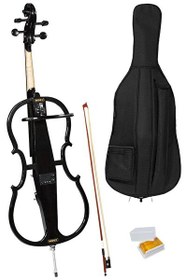Resim Midex GTC-400BK Profesyonel Elektro Çello Seti Siyah 