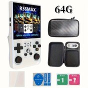 Resim Wangxi R36max Retro Oyun Konsolu Rk3326 Çip 64gb Beyaz 4 İnç Hd Ekran Taşınabilir 
