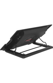 Resim Frisby 14Cm Fan 2Usb Port 10"-17" Uyumlu Notebook Soğutucu Stand Fnc-37St 