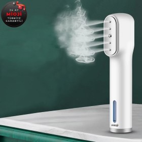 Resim Mioji Mio X10SM 1200W Taşınabilir Ütü Güçlü Buharlı Kırışık Giderici - Gri 