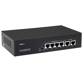 Resim Ods 08Ods 4P2U 4 Port Metal 2 Uplink 10/100 Mb Poe Switch 