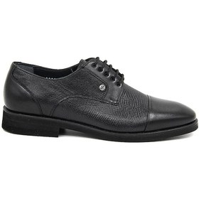 Resim Oggi 028988 Vibram Erkek Klasik Ayakkabı - Siyah Siyah 