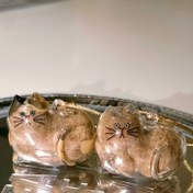 Resim 2/6/12 adet Şeffaf Kedi Saç Anı Kapları - Altın Yaka ile Sevimli Kedi Şekilli Anıt Kavanozlar, DIY için Kapalı Evcil Hayvan Kılıfı Depolama, Kedi Sevgilileri için Duygusal Hediye, Evcil Hayvan Anı, Kedi Sevgilileri için Hediye, Dayanıklı Poliüretan, Yüksek Kaliteli Kaplar 