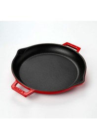 Resim Lava Chafıng Dısh Küvet Yuvarlak Kırmızı 30 Cm Diğer 