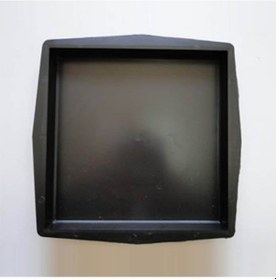 Resim Plastik Parke Taşı Kalıbı Tretuar Düz Karo 4 Cm(10Ad) 