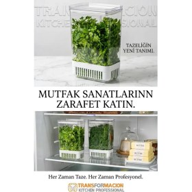 Resim Yeşillik Saklama Kabı - Taze Yeşillik Için - Soğan Maydanoz Vb Yeşillik Saklama 721958 