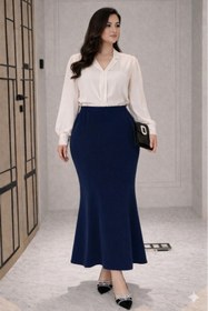 Resim CNG MODA Büyük Beden Balık Etek 