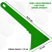 Resim Cam Filmi Ve Folyo Çekme Aparatı Uçtan Bükümlü Yeşil 1.Kalite 551884973 