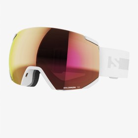 Resim Salomon Radium Ml Unisex Beyaz Kayak Gözlüğü 