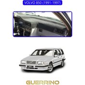 Resim Volvo 850 1991-1997 Torpido Koruma Halısı Mavi Kenar 