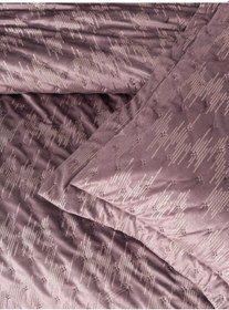 Resim Cotton Box Smart Çift Kişilik Yatak Örtüsü Kadife Varaklı Luz Pudra 