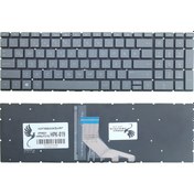 Resim HP Uyumlu 15-da2031nt (9FF59EA) Notebook Klavye Işıklı (Füme) 