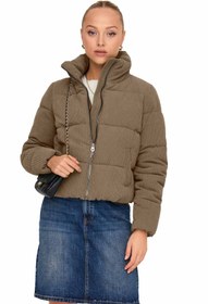 Resim ONLNEWDOLLY CORDUROY PUFF Kahverengi Kadın Mont 
