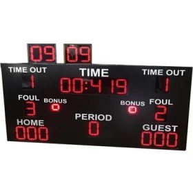 Resim Basketbol Skorbord Sistemi (Kasa Ölçüsü: 15X120X225 Cm) 