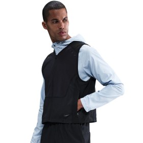 Resim Nike Dri-Fit Adv Pinnacle Utility Erkek Siyah Koşu Yelek HV2006-010 