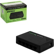 Resim EVEREST ESW-505 Ethernet Switch Hub 5 Port Gigabit 1000 Mbps 