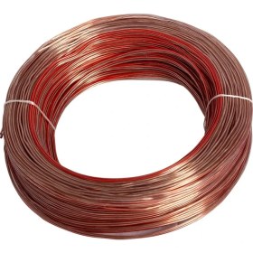 Resim Powermaster Kablo 2x2.5 Şeffaf Kodlu Bakır Hoparlör KABLOSU(100 Mt) Powermaster Full Bakır 