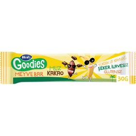Resim HERO GOODİES Muz Kakao Meyve Bar 30g 