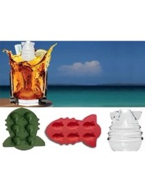 Resim MegaSepet Bomba Şeklinde Silikon Buzluk 