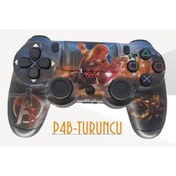 Resim Kontorland P4B Iron Man Desenli PS4 Uyumlu Kablosuz Oyun Kolu 