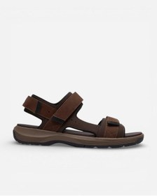 Resim Clarks Guideview Trek Beeswax Leather Erkek Kahve Sandalet 26187590 Kahve 